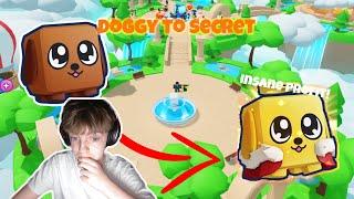 Doggy to secret in bubble gum simulator infinity episode 1. Very good profit!