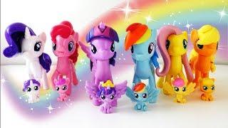 Meet the Mane 6 and My Baby Mane 6 My Little Pony Collection