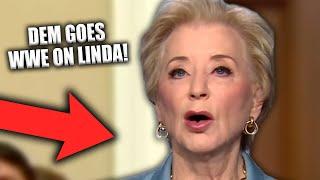 Linda McMahon Gets SMACKED DOWN As Dem Exposes Her Plot