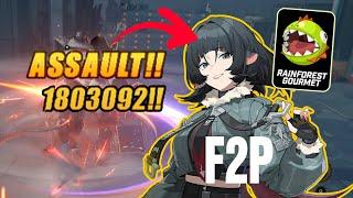 1.8 Millions Assault Damage - JANE M0 F2p Contents (Shiyu Defense 17s Clear)