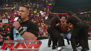 John Cena & JBL Segment (John Cena Gets Kicked Out) After Night Of Champions RAW Jun 30,2008