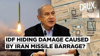 Israel, US Downplay Iran Missile Attack But Satellite Images Reveal Damage At Nevatim, Tel Nof Bases