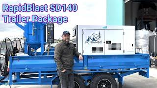 RapidBlast Trailer Package | RapidBlast SD140 | Quantum Blast Technologies