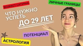 Что происходит с человеком в 29 лет? Как пройти этот период легче. Возраст Сатурна.