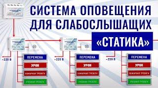 Система оповещения для слабослышащих «Статика». Обзор