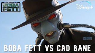 Boba Fett vs Cad Bane Last Duel | Star Wars: The Book of Boba Fett