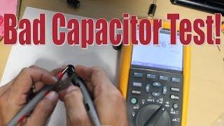 How to Test a BAD Capacitor with a Multimeter on your Power Supply