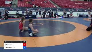 59 Lbs Consolation - Bridgette Duty, Army (WCAP) Vs Sophia Mirabella, Team Tornado Wrestling Club