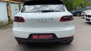 Кузовной ремонт Порше Макан (  Porsche Macan ) покраска бамперов