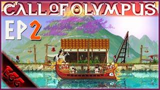 CALL OF OLYMPUS! | Setting Sail! | Kingdom Two Crowns | Ep2