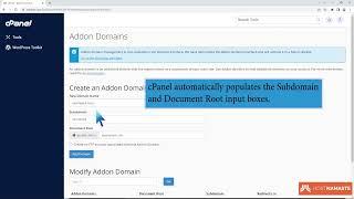 How to Create Addon Domains with HostNamaste