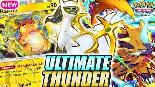 ZERAORA & ELECTRICAL CORD are Shockingly Amazing Support for GOD ARCEUS ! - Pokemon TCG Pocket