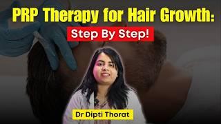 PRP Hair Treatment: कुछ ही हफ़्तों में घने बाल? | Step-by-Step PRP Process Revealed | HairMD, Pune