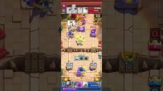 #lokjj Firecracker & Hunter vs Battle Healer & Night Witch in League 4 - Clash Royale