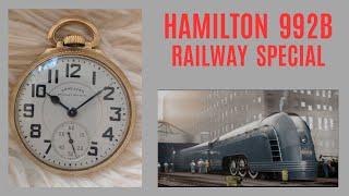 Hamilton 992B Railway Special, 21 j, 1953 - Pocket Watch Restoration