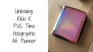 Unboxing: Kikki K Holographic A5 Planner