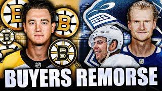 REPORT: BOSTON BRUINS HUGE BUYERS REMORSE ON NIKITA ZADOROV + REGRET LOSING JAKE DEBRUSK & HEINEN?