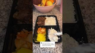 Making lunch for my friend at work 