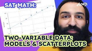 SAT MATH: Two-Variable Data: Models & Scatterplots • AceIt