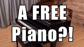 A Free Piano?! How to Get One