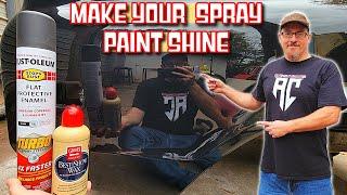 How To Get The (Most SHINE) Out Of Your TURBO (2K Clear) Spray Paint Job