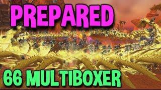 World of Warcraft: "PreparedWoW Multiboxer" (66 MULTIBOX)