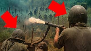 Flame Tank vs 500 Japanese Soldiers – America's Most Ruthless Tactic in WW2