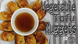 Vegetable Tofu Nuggets..Only ₱99 !! Healthy Recipe ~Murang Ulam