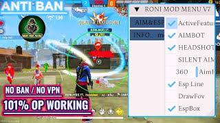 RONI MOD MENU V7 | OB47 FF HACK | FREE FIRE MOD MENU | MOD MENU HACK | FF HACK - RONI MOD MENU