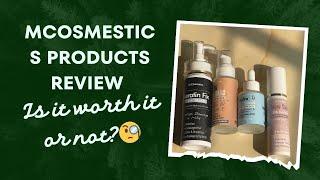 "ACHIEVE GLOWING SKIN & SHINNY HAIR| M COSMETICS FULL PRODUCT REVIEW"