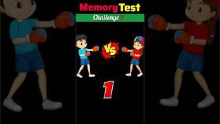 Guess Puzzle: Memory Test Challenge #shorts #puzzle #riddle #brainteaser #braingame #ytshorts