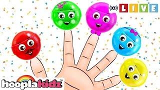  Finger Family Song With Lollipop + Fun Kids Songs By Hooplakidz