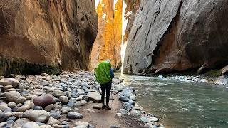 Backpacking the Zion Narrows