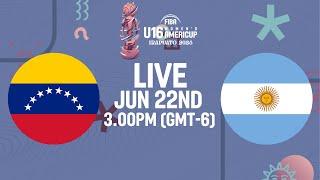 Classification 5-6 | Venezuela v Argentina | Full Basketball Game | FIBA U16 Women's AmeriCup 2025