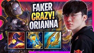 FAKER IS SO CRAZY WITH ORIANNA! - T1 Faker Plays Orianna MID vs Akali! | Season 2024