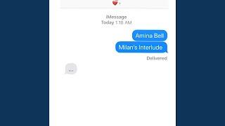 Milan's Interlude