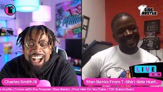 Part 1: He Helps People Start T-Shirt Businesses from Home with a Heat Press - w/ Stan Banks