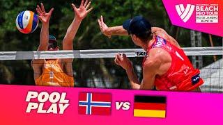 Mol, A./Sørum, C. vs. Huster/Just - Pool Play Highlights | Rio de Janeiro 2024 #BeachProTour