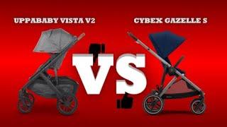 Uppababy Vista V2 vs Cybex Gazelle S: Mechanics, Comfort, Use