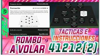  EL ROMBO ES MI FORMACION FAVORITA EN ESTE JUEGO | MEJORES TACTICAS E INSTRUCCIONES 41212(2) FC 25