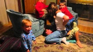 Tickle Wars: Mom vs Boys