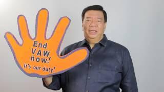 Sen. Franklin Drilon's Commitment in Ending VAW - Philippine Commission on Women