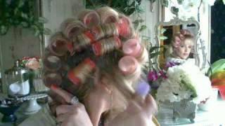 Mirror Mirror Velcro Rollers Curlers Set with Dianne Hanks of MakeoverSession.com