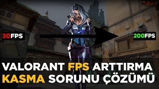 VALORANT FPS ARTTIRMA 2024 EN İYİ AYARLAR