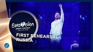 Russia  - Sergey Lazarev - Scream - First Rehearsal - Eurovision 2019