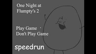 One Night at Flumpty's 2 speedrun (12 seconds, 237 milliseconds)