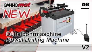 GANNOMAT DB 21 / Dübelbohrmaschine / Multi Boring and Dowel Drilling Machine