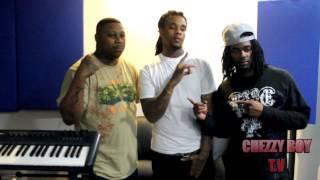 LiL Chuckie Trap-A-Holics Mix Tape Feat. Rsen Garcia & Chezzy Boy In The Studio
