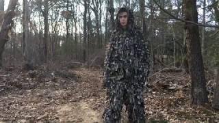 Auscamotek Ghillie Suit 3D Hybrid Lightweight Camouflage - RANDOM REVIEWS!