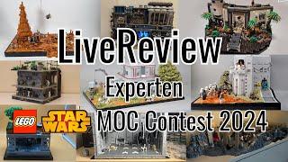 Teil 2: LIVE Bewertung eurer LEGO Star Wars MOCs! (Experten - Contest 2024)